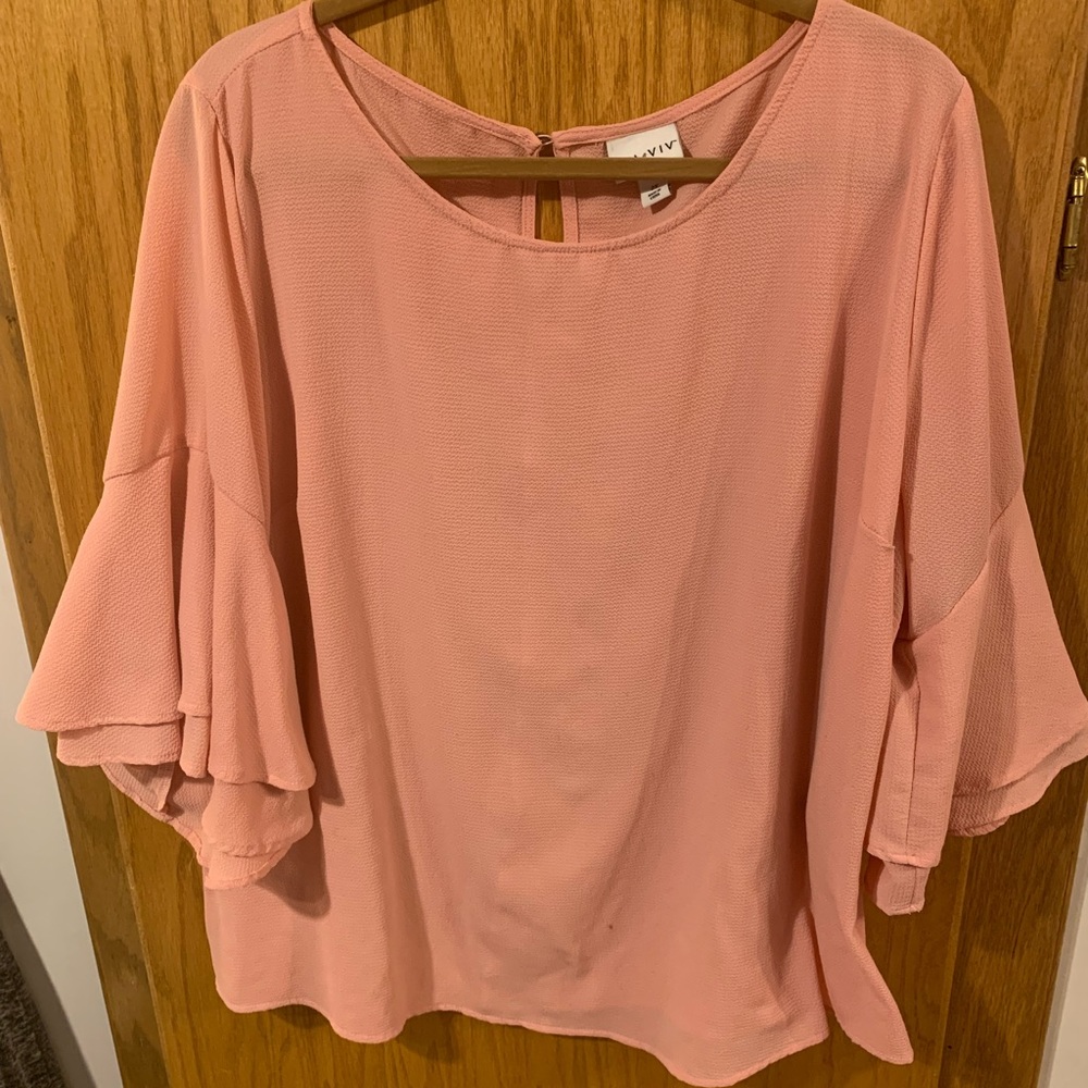 Flutter Sleeve Blouse